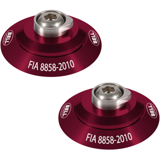 Red Bell HANS clip set