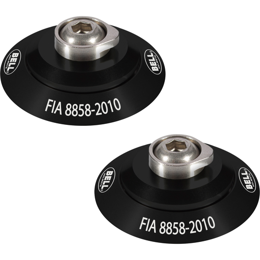 Black Bell HANS clip set