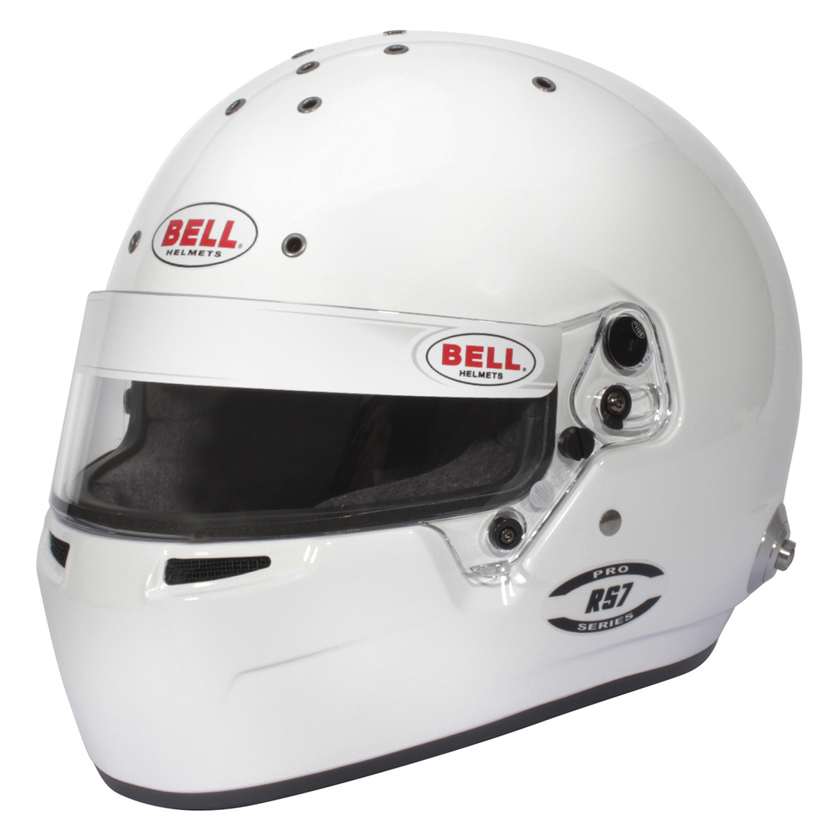 White Bell RS7 Pro helmet, three-quarter front view
