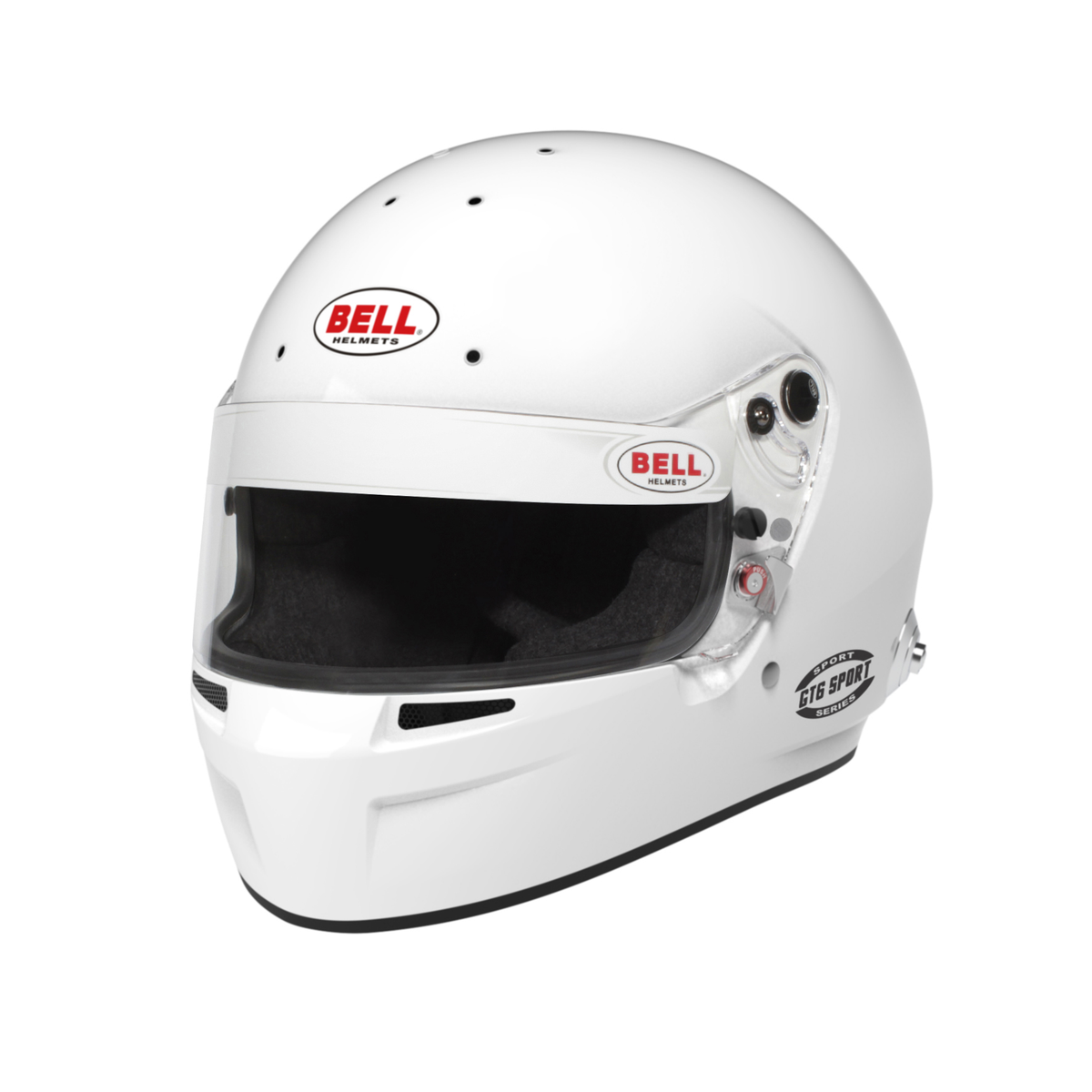 White Bell GT6 Sport full-face helmet, three-quarter front view