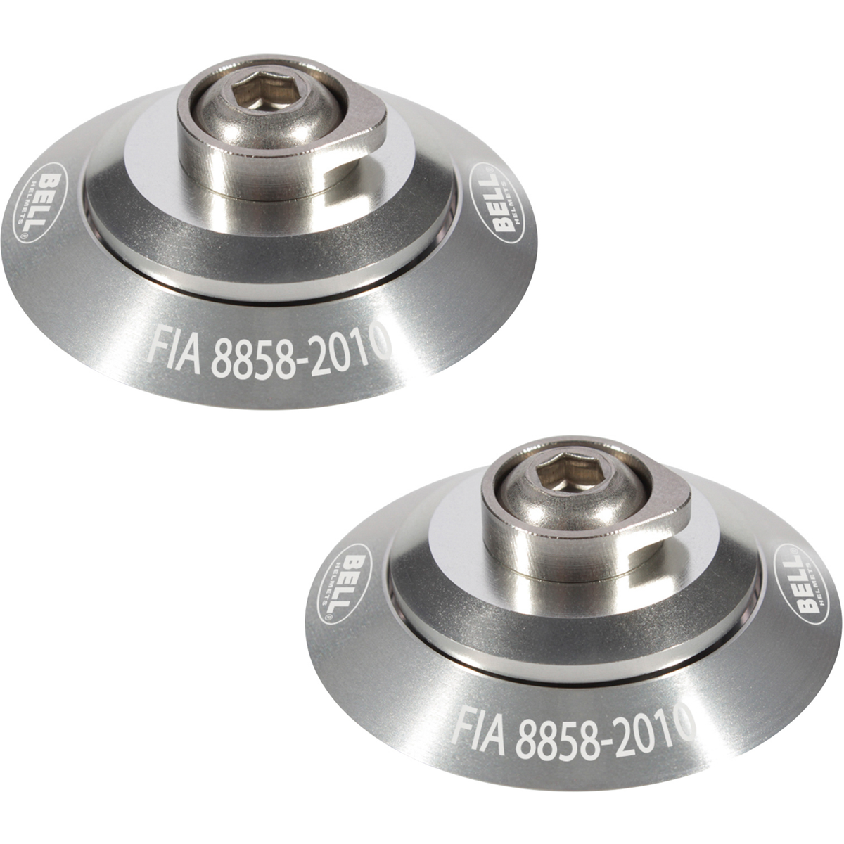 Silver Bell HANS clip set