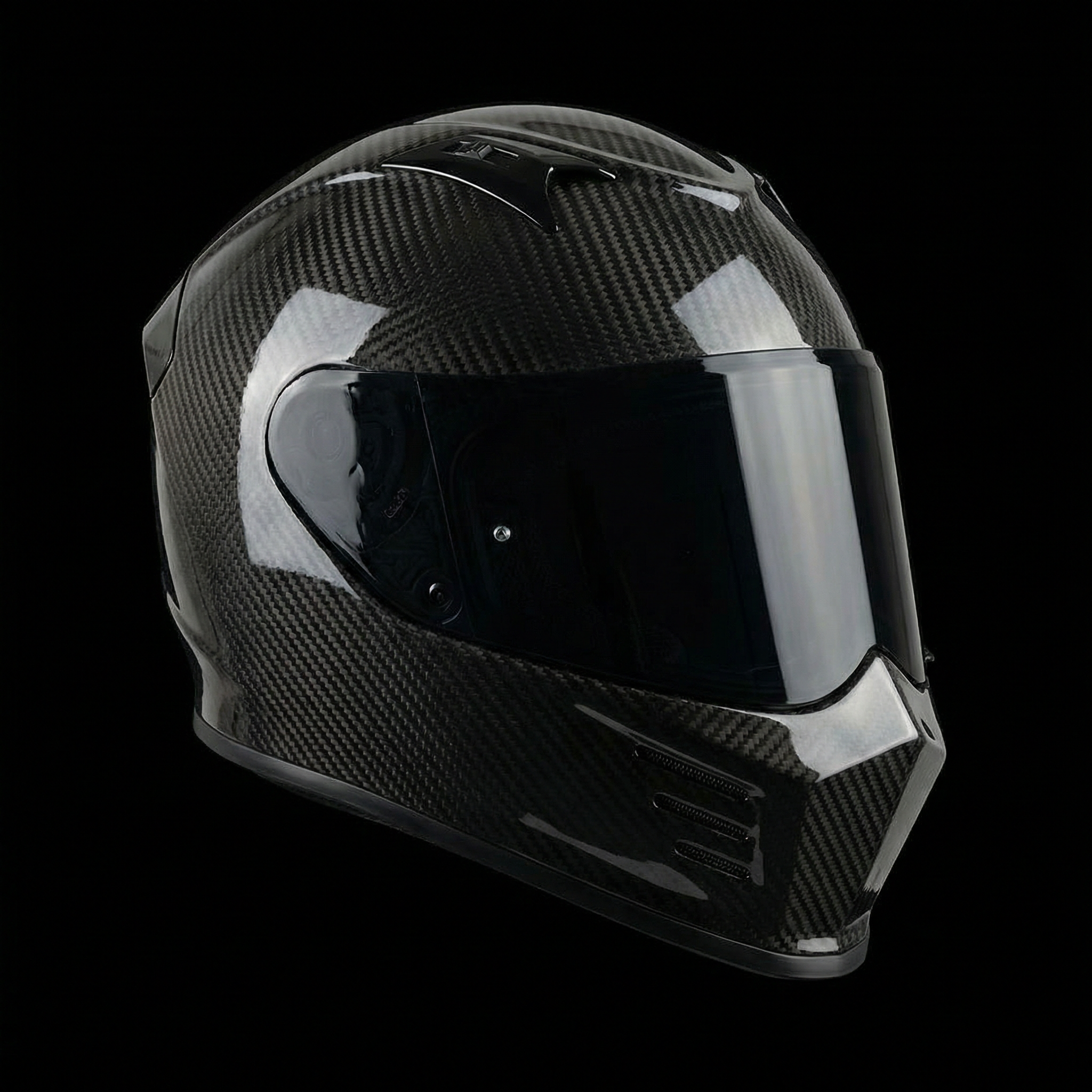 Simpson Venom Carbon | Tricomposite Race Helmet | ACU Gold | Custom ...